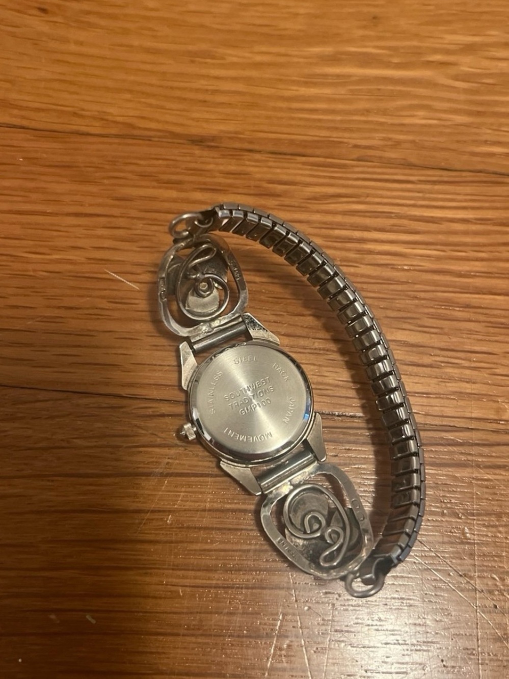 Navajo Sterling Silver Watch - Picture 3 of 7